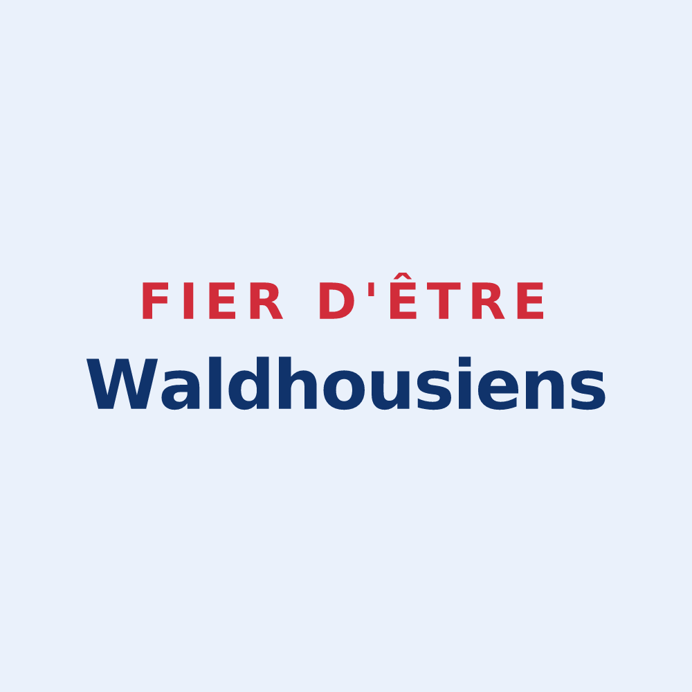 Sticker « Fier d'être Waldhousiens » — design pour Waldhouse