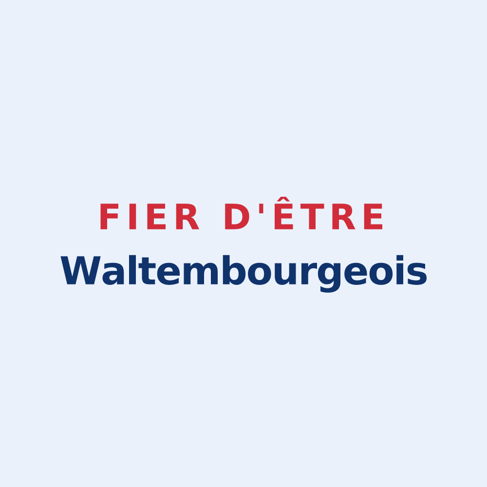 Sticker « Fier d'être Waltembourgeois » — design pour Waltembourg