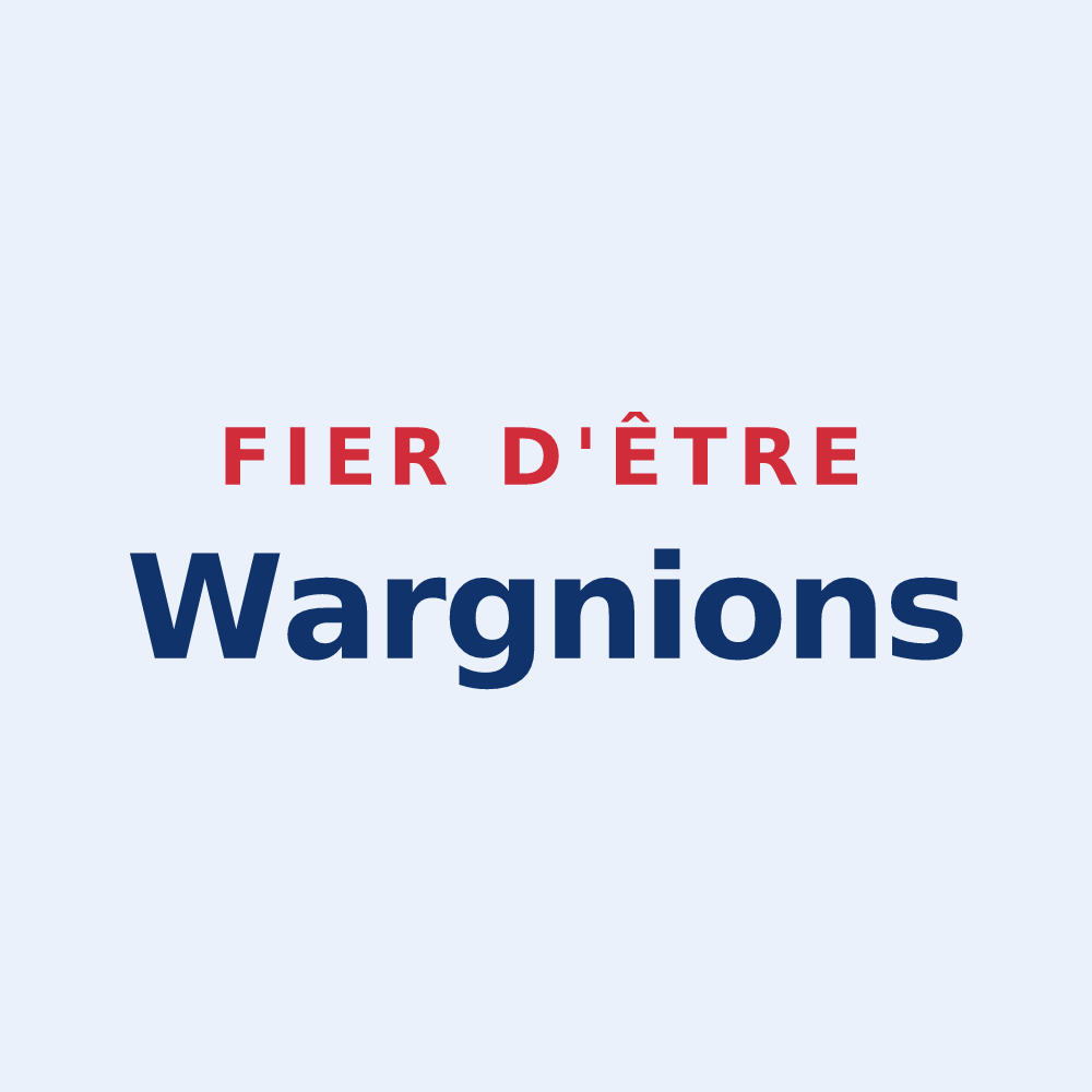 Sticker « Fier d'être Wargnions » — design pour Wargnies-le-Petit