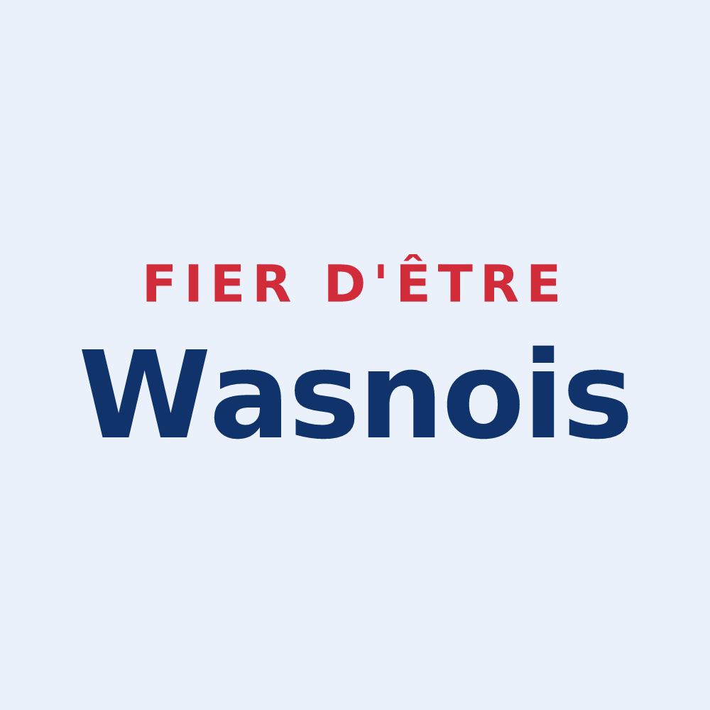 Sticker « Fier d'être Wasnois » — design pour Wasnes-au-Bac
