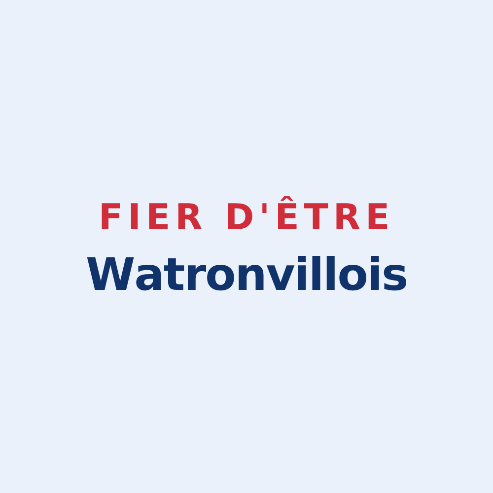Sticker « Fier d'être Watronvillois » — design pour Watronville