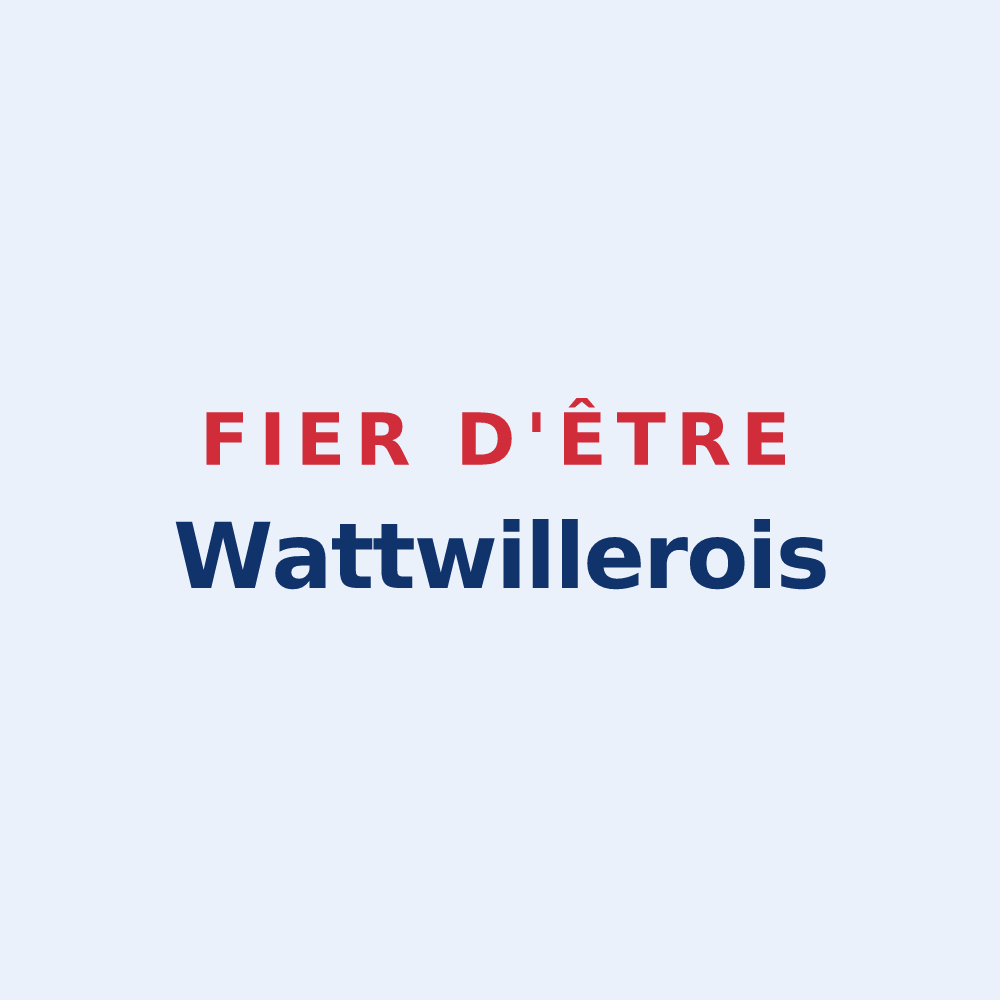 Sticker « Fier d'être Wattwillerois » — design pour Wattwiller