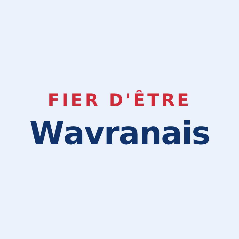 Sticker « Fier d'être Wavranais » — design pour Wavrans-sur-l'Aa