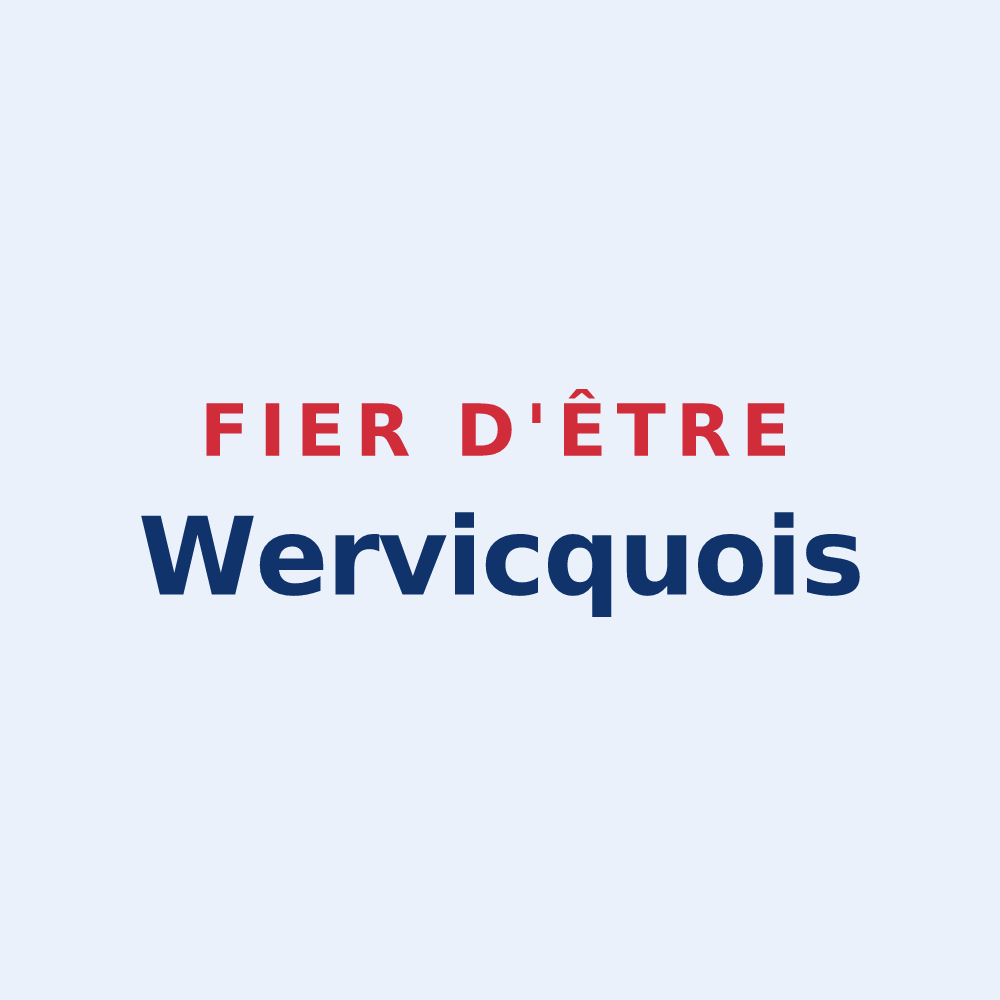 Sticker « Fier d'être Wervicquois » — design pour Wervicq-Sud