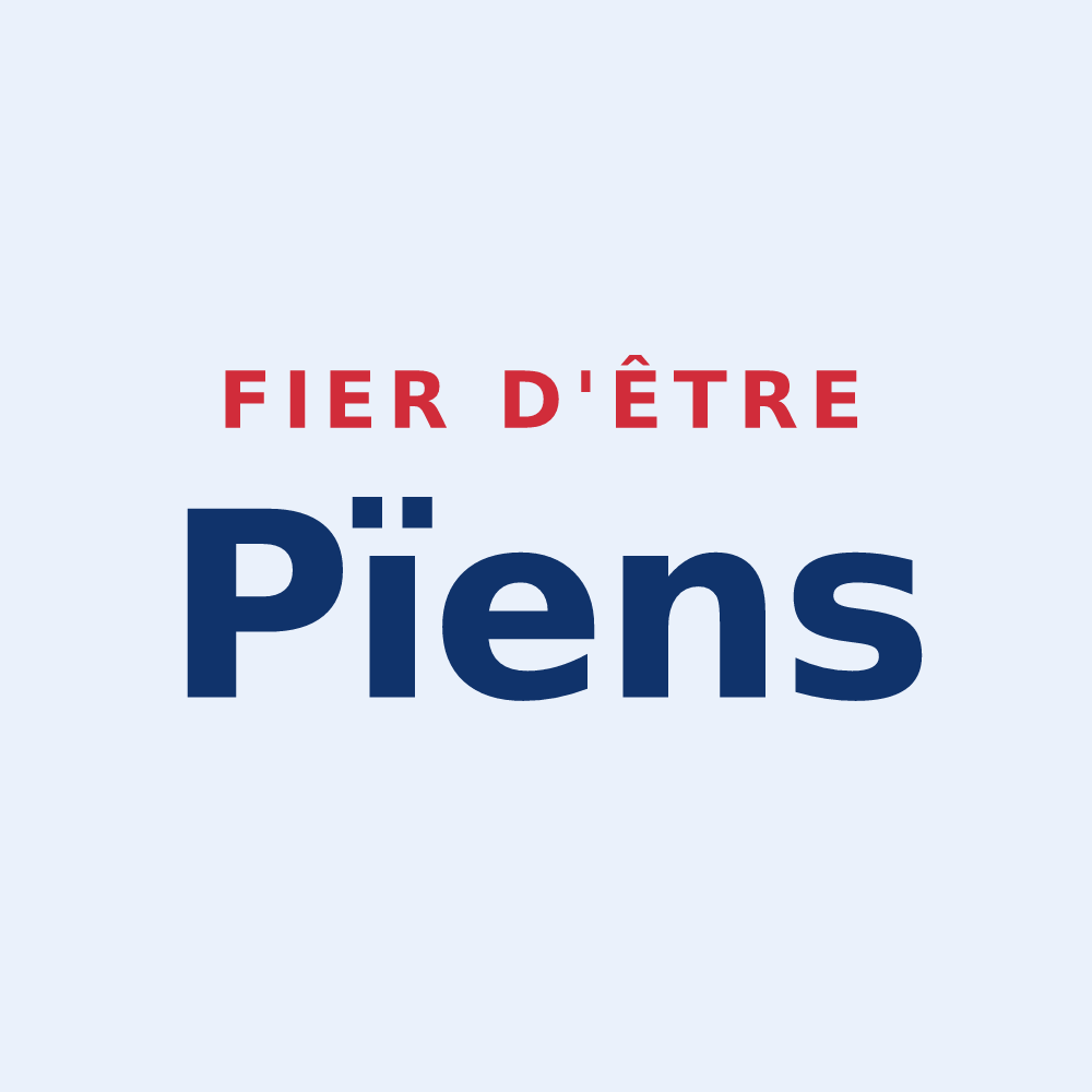 Sticker « Fier d'être Pïens » — design pour Wignehies