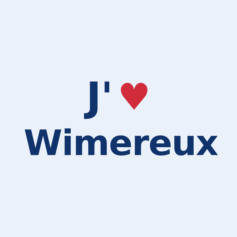 Sticker personnalisé Wimereux — design J'aime Wimereux