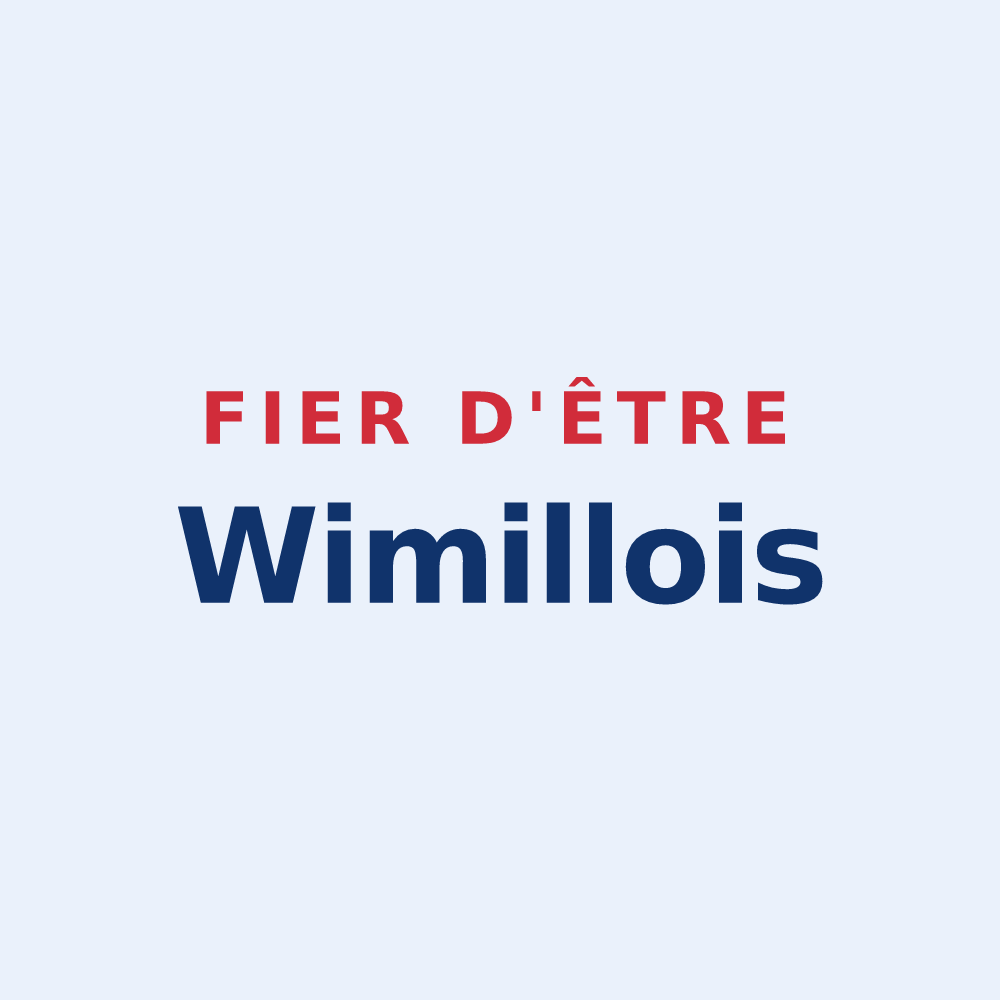 Sticker « Fier d'être Wimillois » — design pour Wimille