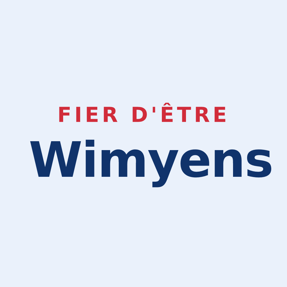 Sticker « Fier d'être Wimyens » — design pour Wimy