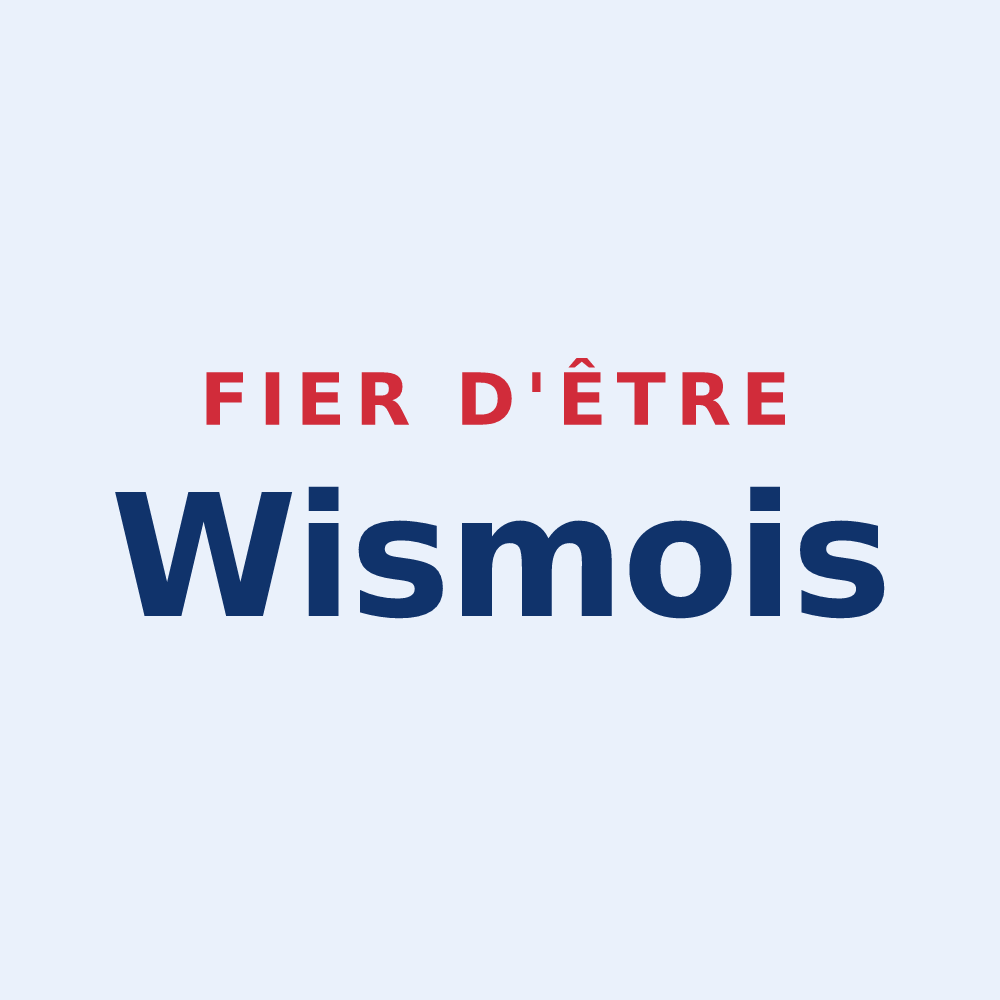 Sticker « Fier d'être Wismois » — design pour Wismes