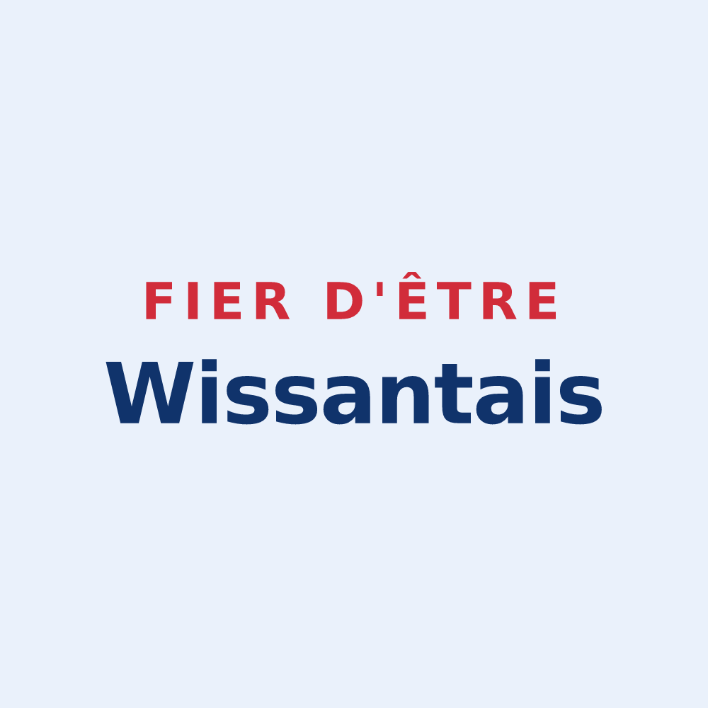 Sticker « Fier d'être Wissantais » — design pour Wissant