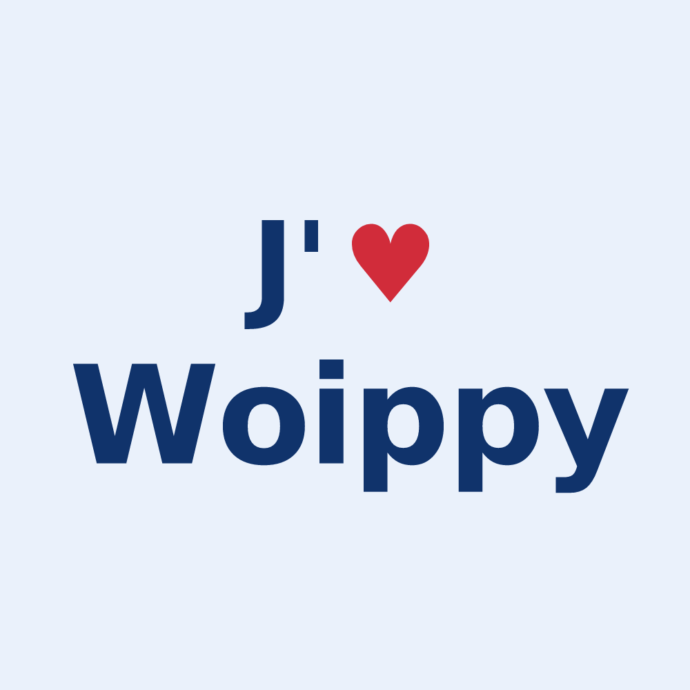 Sticker personnalisé Woippy — design J'aime Woippy