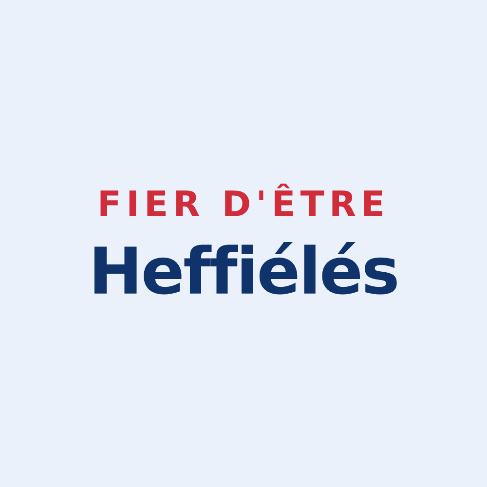 Sticker « Fier d'être Heffiélés » — design pour Xaffévillers