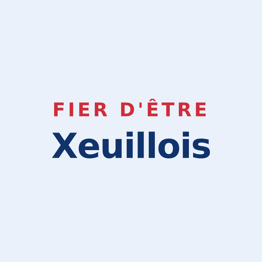Sticker « Fier d'être Xeuillois » — design pour Xeuilley