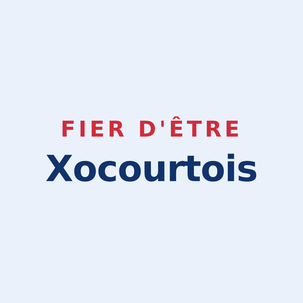 Sticker « Fier d'être Xocourtois » — design pour Xocourt