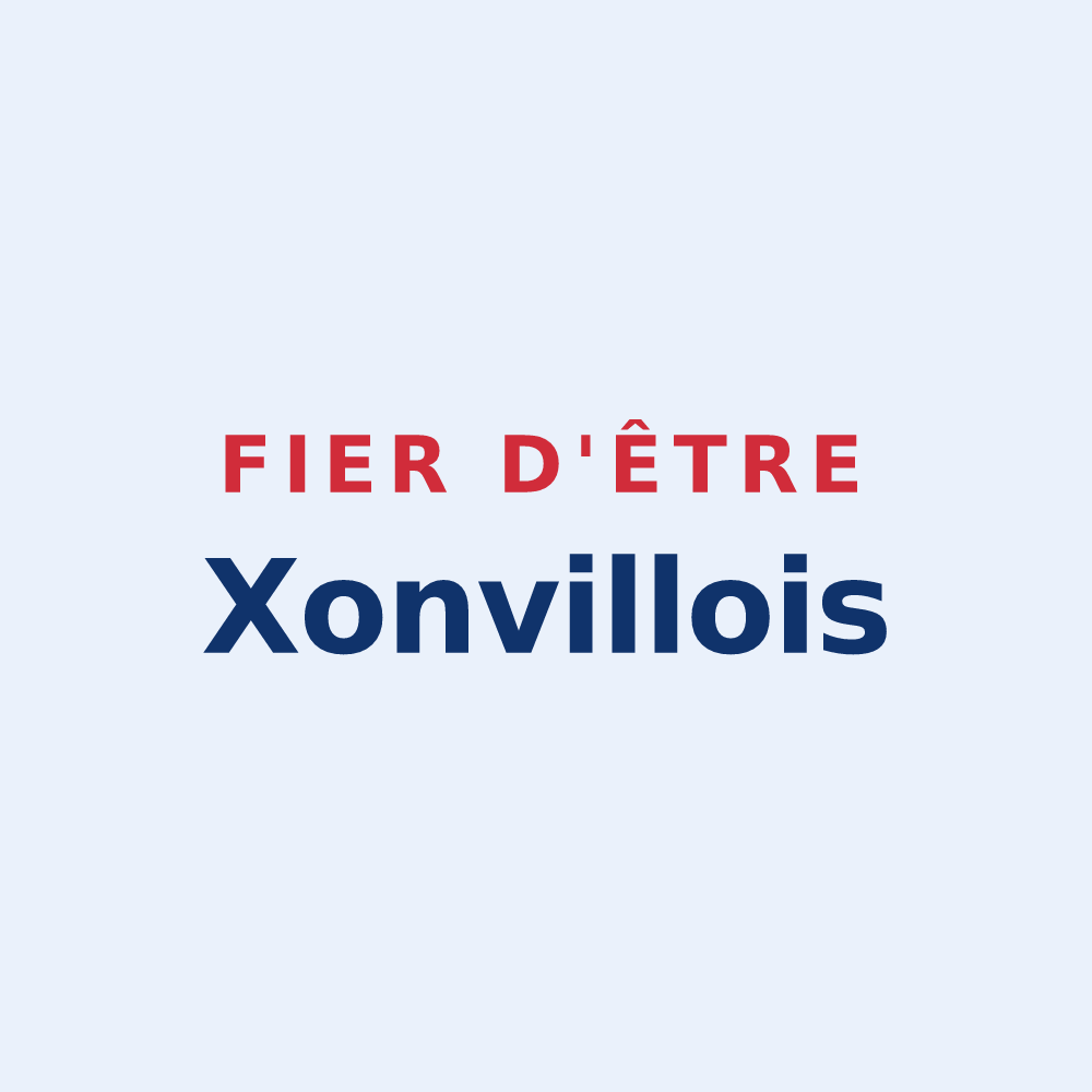 Sticker « Fier d'être Xonvillois » — design pour Xonville