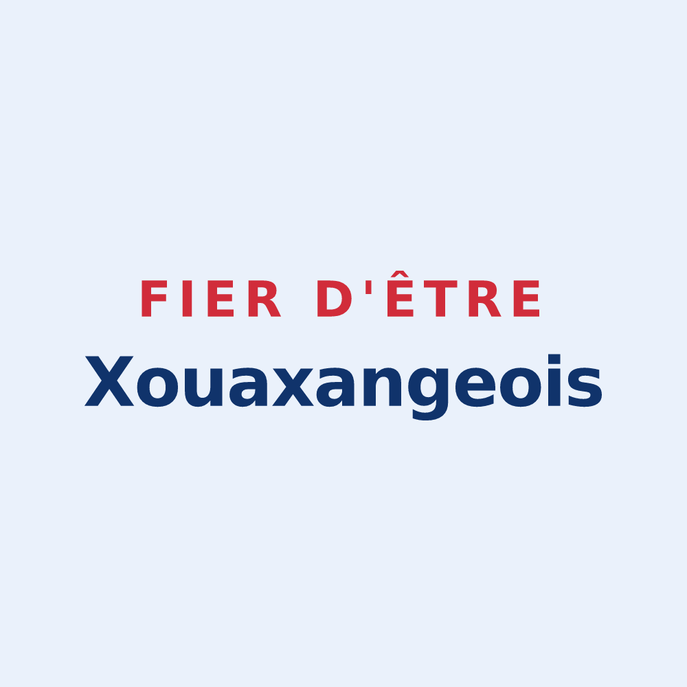 Sticker « Fier d'être Xouaxangeois » — design pour Xouaxange