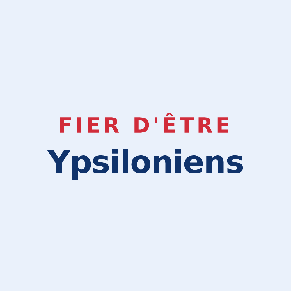 Sticker « Fier d'être Ypsiloniens » — design pour Y