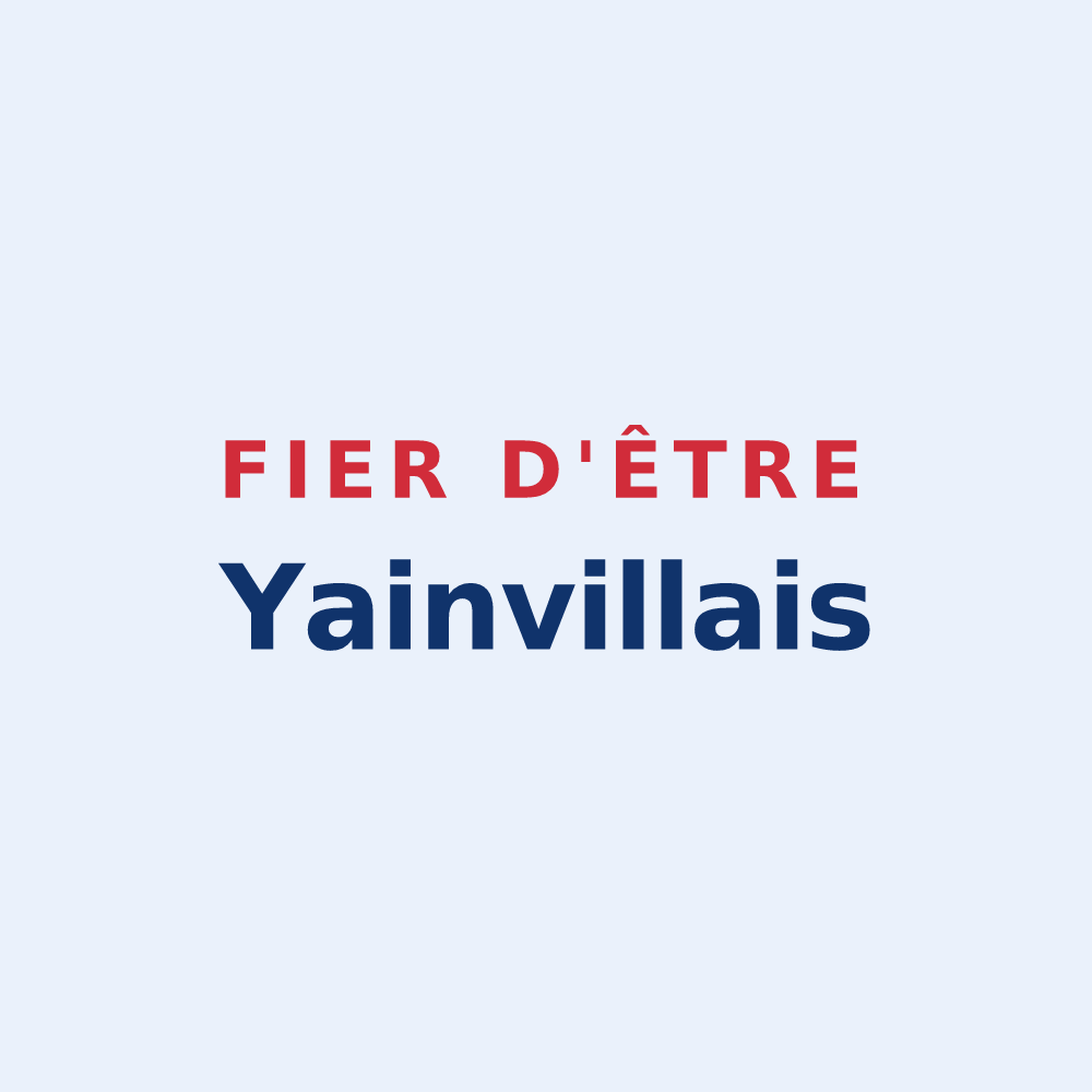 Sticker « Fier d'être Yainvillais » — design pour Yainville