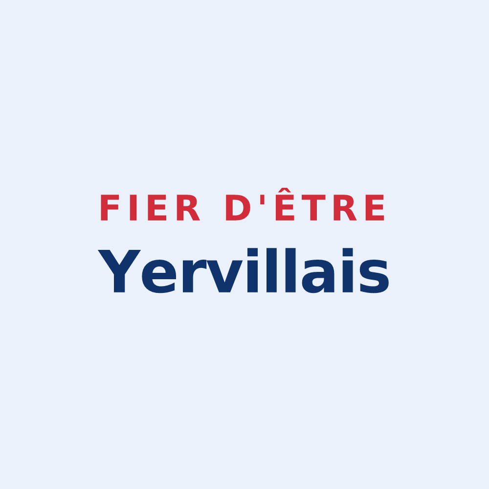 Sticker « Fier d'être Yervillais » — design pour Yerville