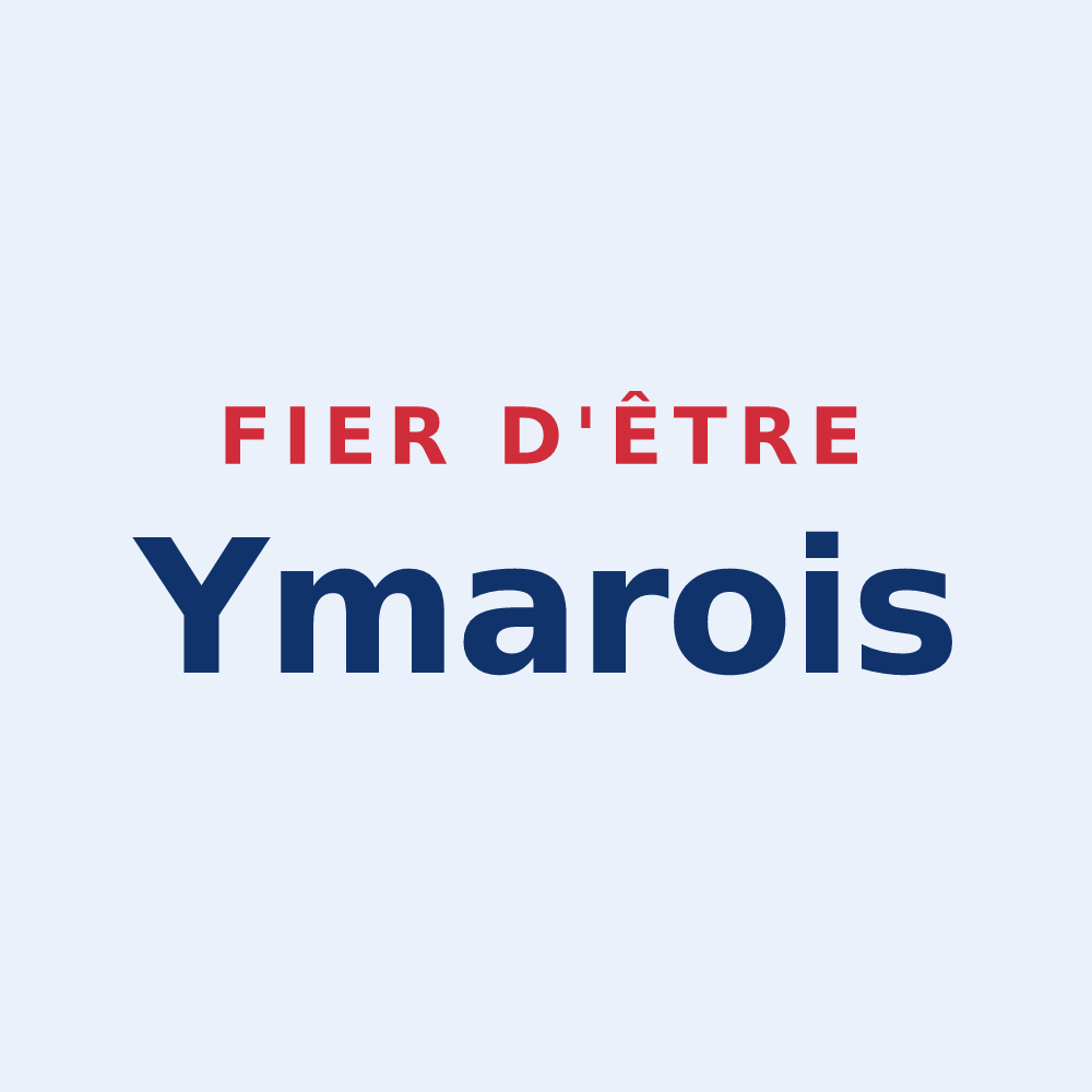 Sticker « Fier d'être Ymarois » — design pour Ymare