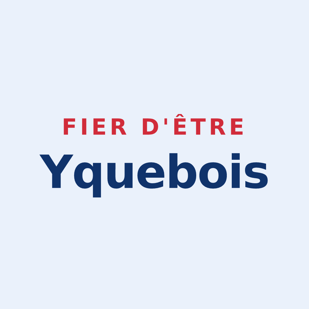 Sticker « Fier d'être Yquebois » — design pour Yquebeuf