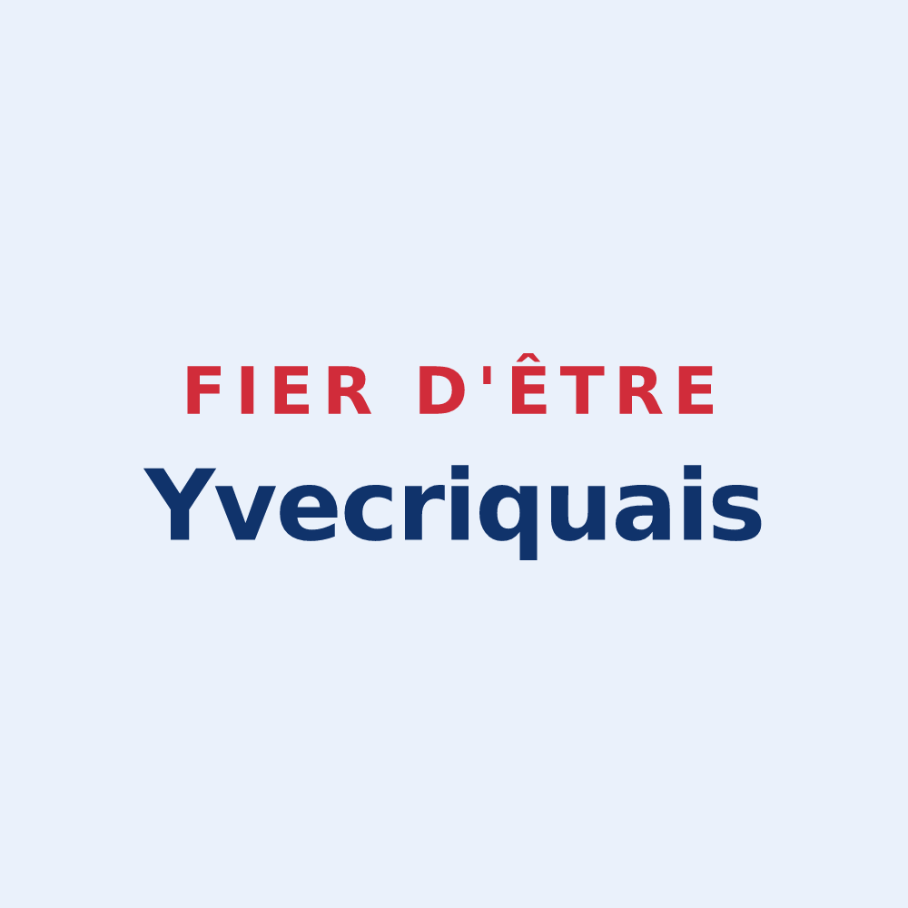 Sticker « Fier d'être Yvecriquais » — design pour Yvecrique