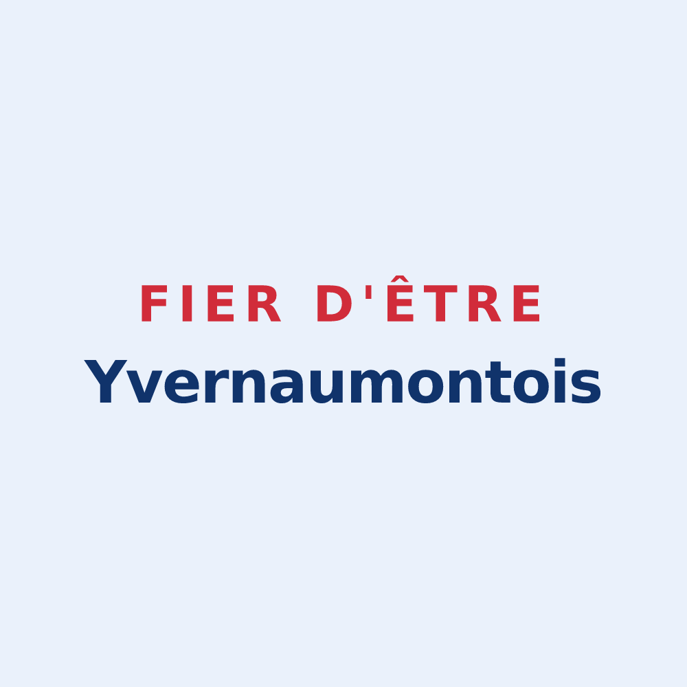 Sticker « Fier d'être Yvernaumontois » — design pour Yvernaumont