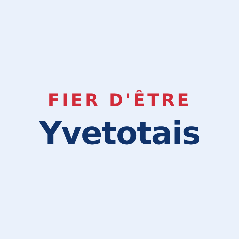 Sticker « Fier d'être Yvetotais » — design pour Yvetot