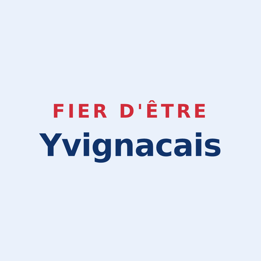 Sticker « Fier d'être Yvignacais » — design pour Yvignac-la-Tour