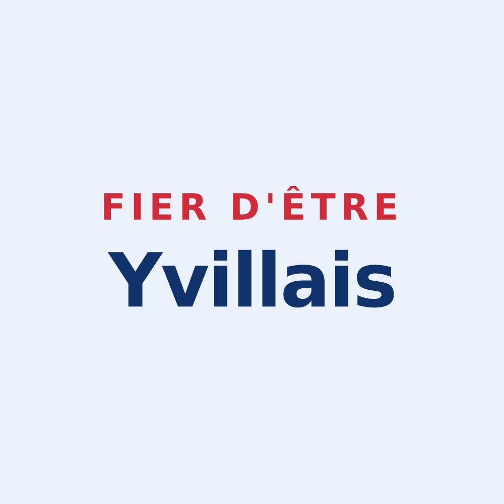 Sticker « Fier d'être Yvillais » — design pour Yville-sur-Seine