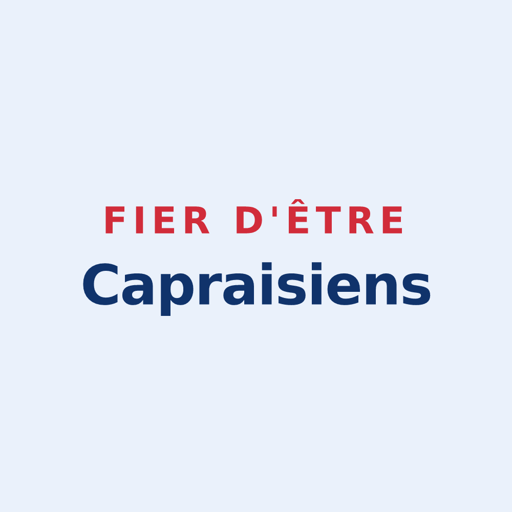 Sticker « Fier d'être Capraisiens » — design pour Yvoy-le-Marron