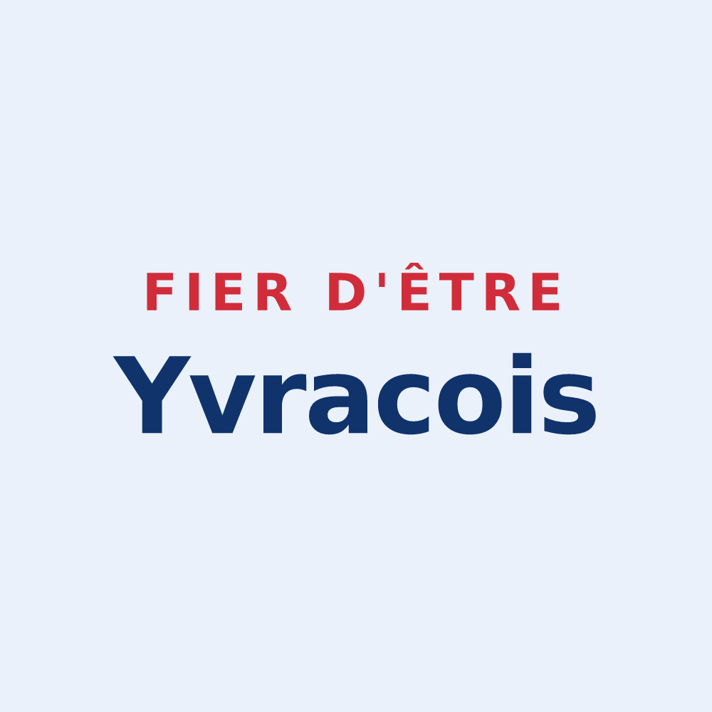 Sticker « Fier d'être Yvracois » — design pour Yvrac-et-Malleyrand