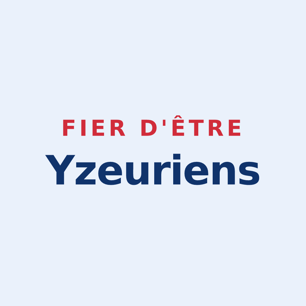 Sticker « Fier d'être Yzeuriens » — design pour Yzeure
