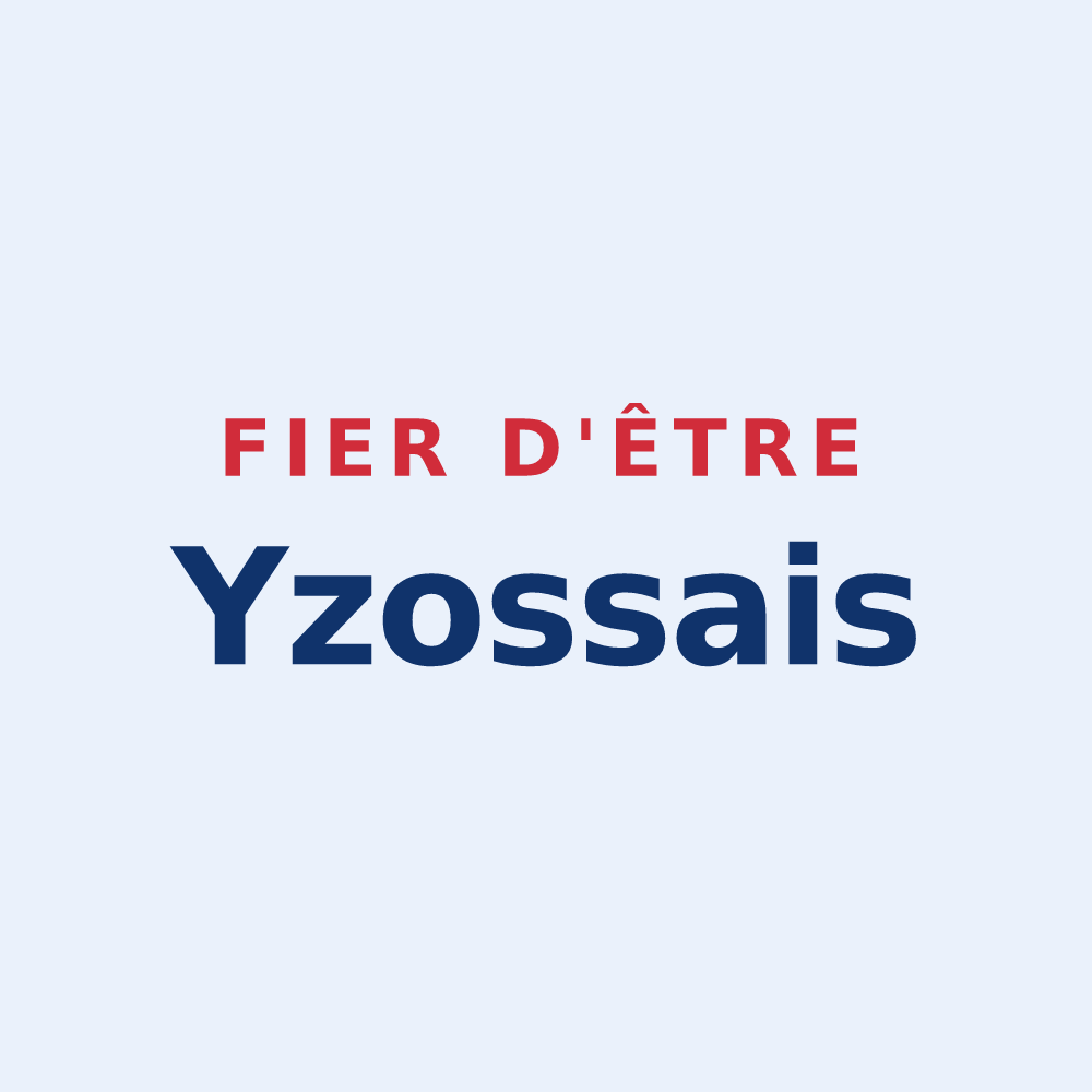 Sticker « Fier d'être Yzossais » — design pour Yzosse