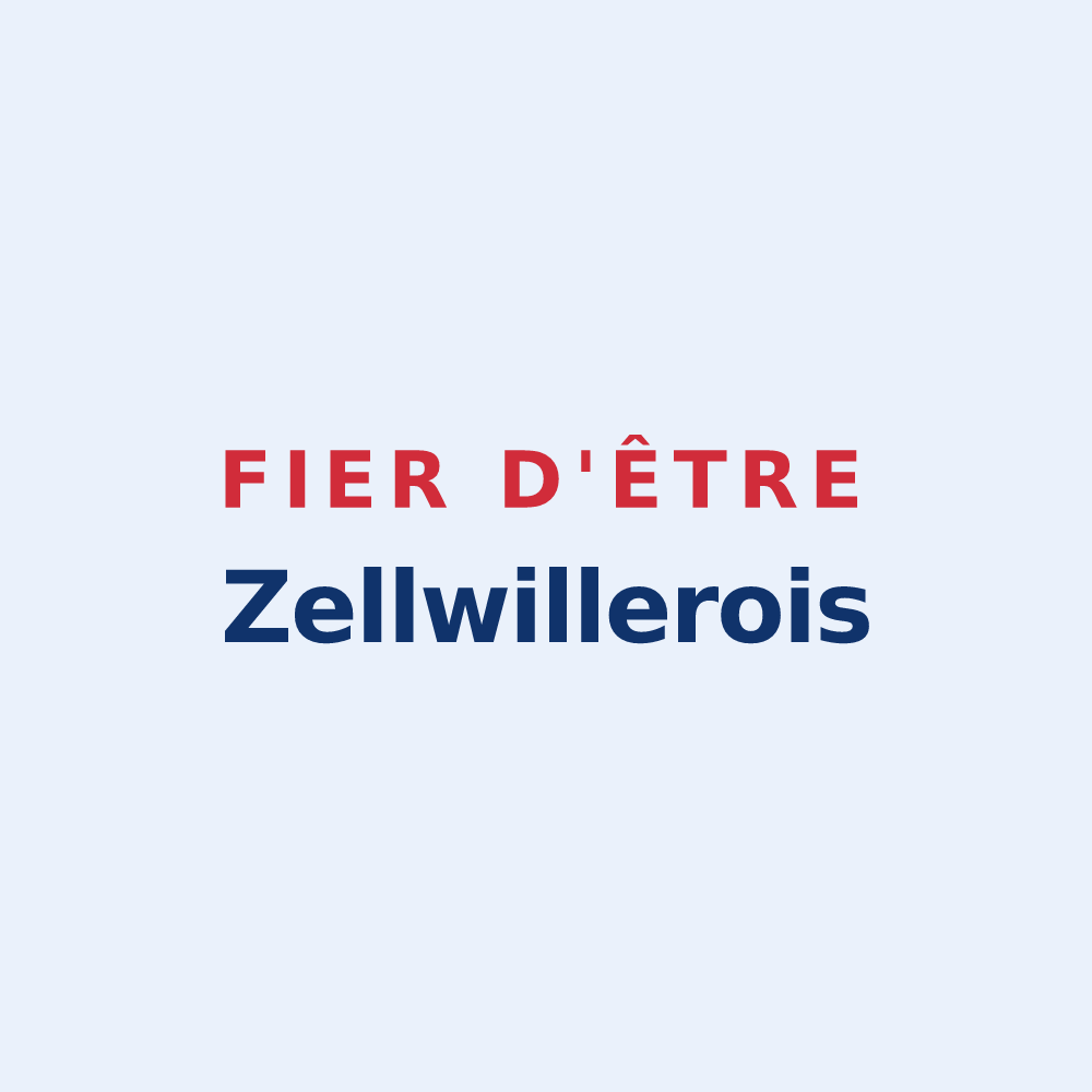 Sticker « Fier d'être Zellwillerois » — design pour Zellwiller