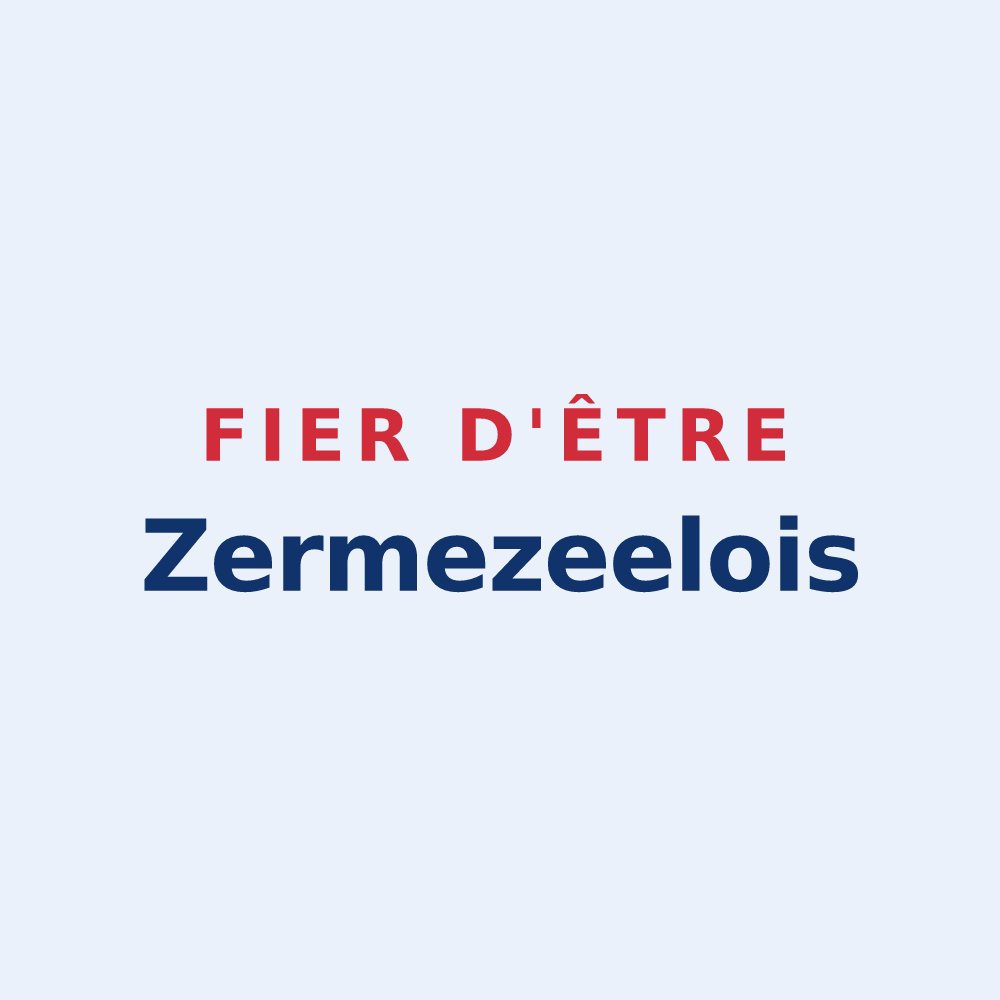 Sticker « Fier d'être Zermezeelois » — design pour Zermezeele
