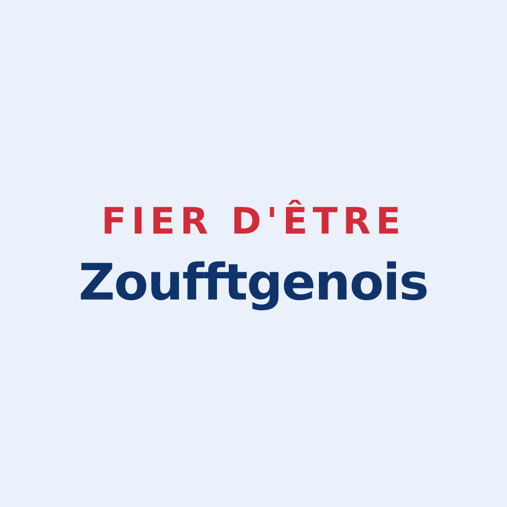 Sticker « Fier d'être Zoufftgenois » — design pour Zoufftgen