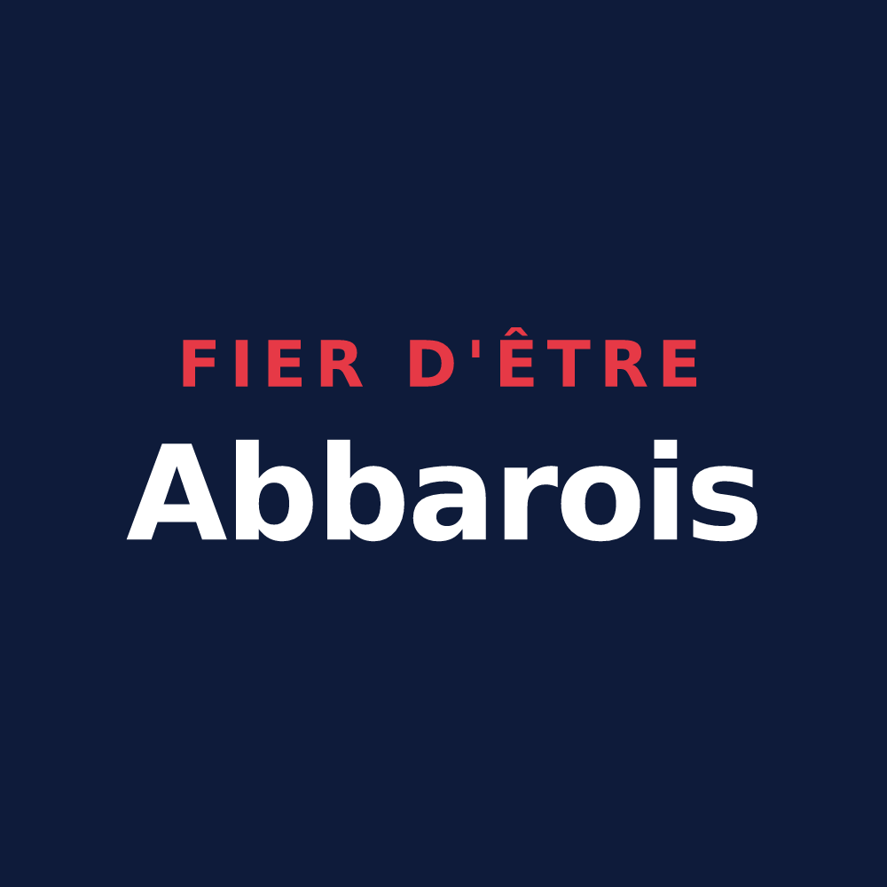 T-shirt « Fier d'être Abbarois » — design pour Abbaretz