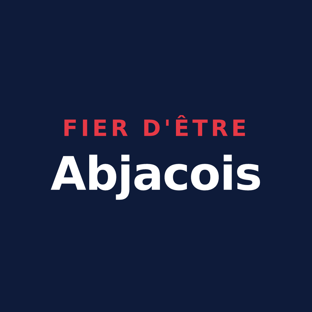 T-shirt « Fier d'être Abjacois » — design pour Abjat-sur-Bandiat