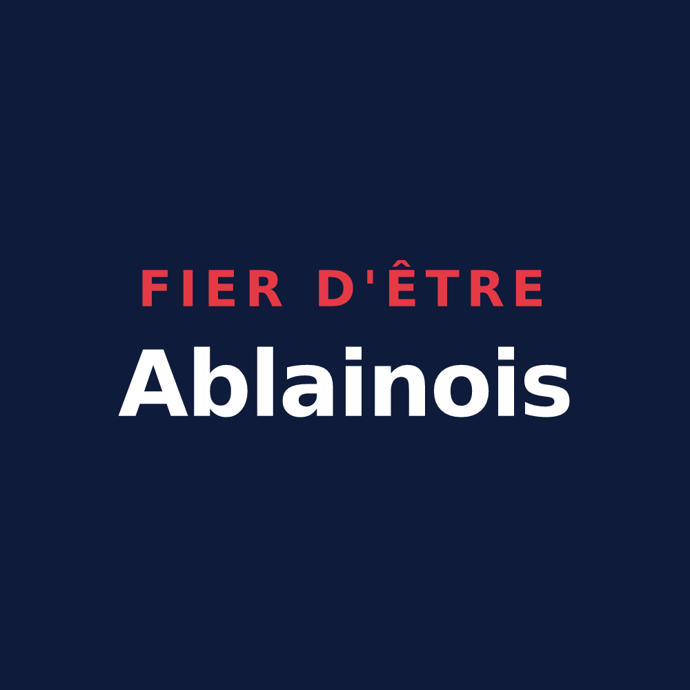 T-shirt « Fier d'être Ablainois » — design pour Ablain-Saint-Nazaire