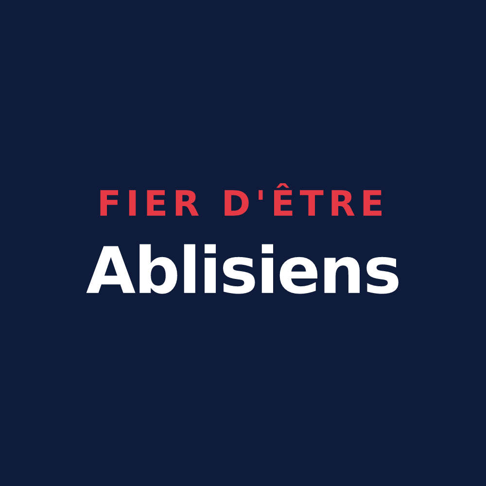 T-shirt « Fier d'être Ablisiens » — design pour Ablis