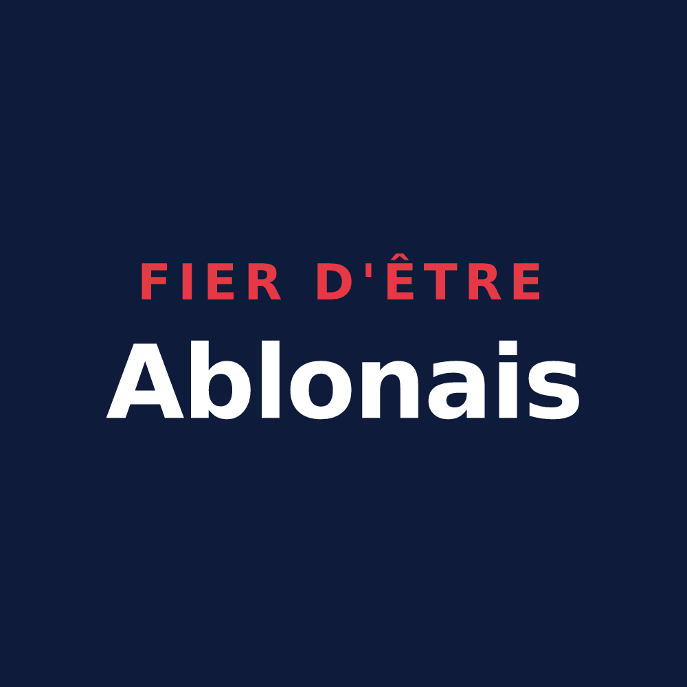 T-shirt « Fier d'être Ablonais » — design pour Ablon-sur-Seine