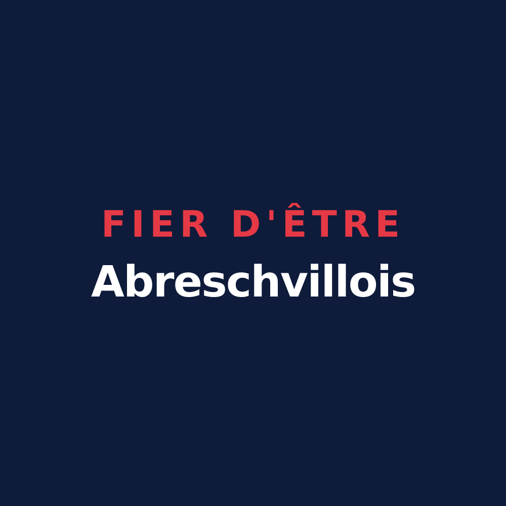 T-shirt « Fier d'être Abreschvillois » — design pour Abreschviller