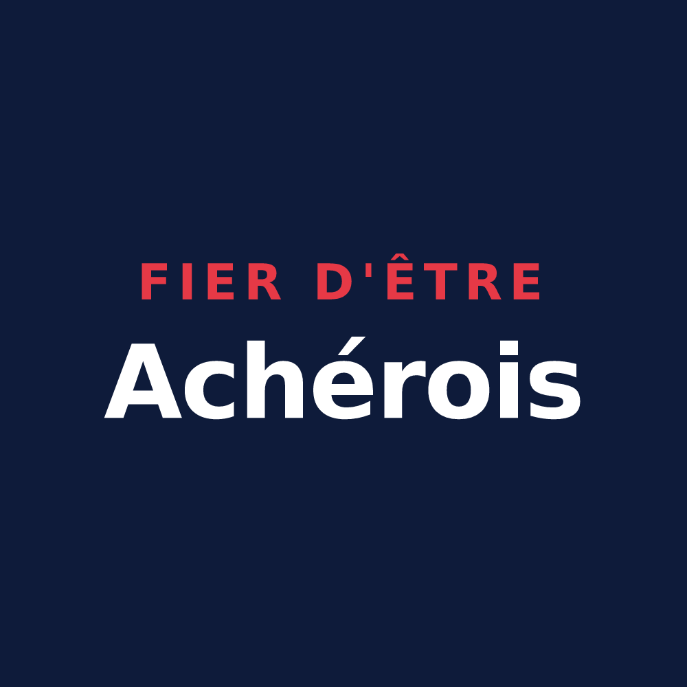 T-shirt « Fier d'être Achérois » — design pour Achères