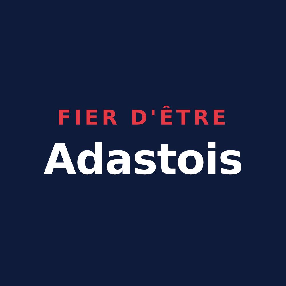 T-shirt « Fier d'être Adastois » — design pour Adast