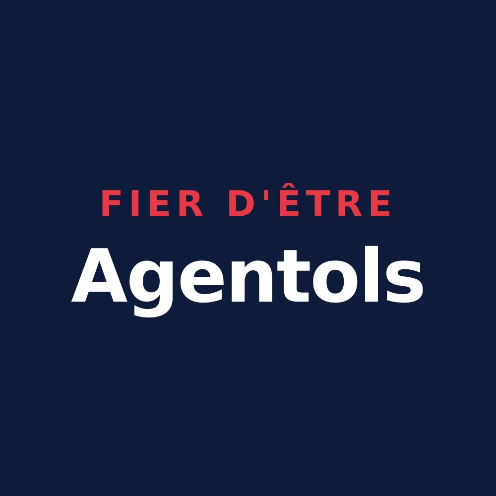 T-shirt « Fier d'être Agentols » — design pour Agen-d'Aveyron