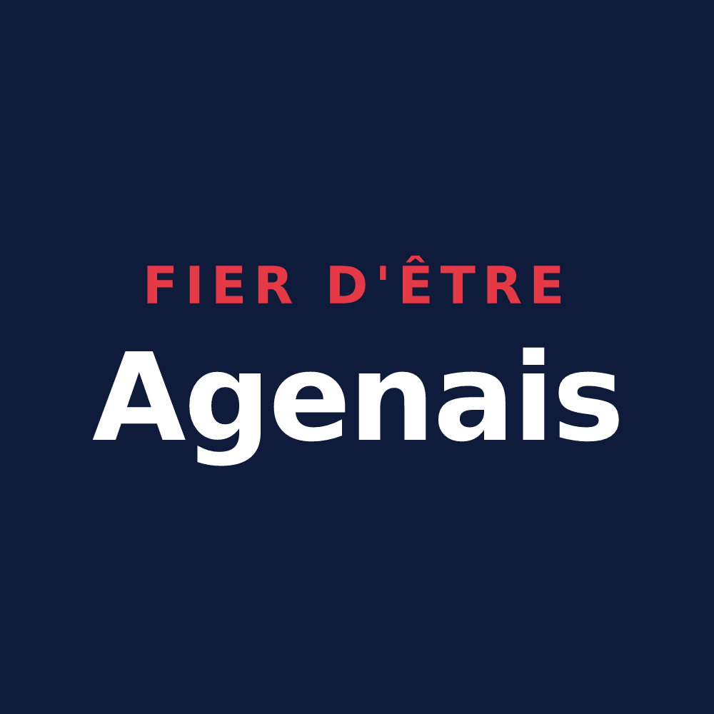 T-shirt « Fier d'être Agenais » — design pour Agen