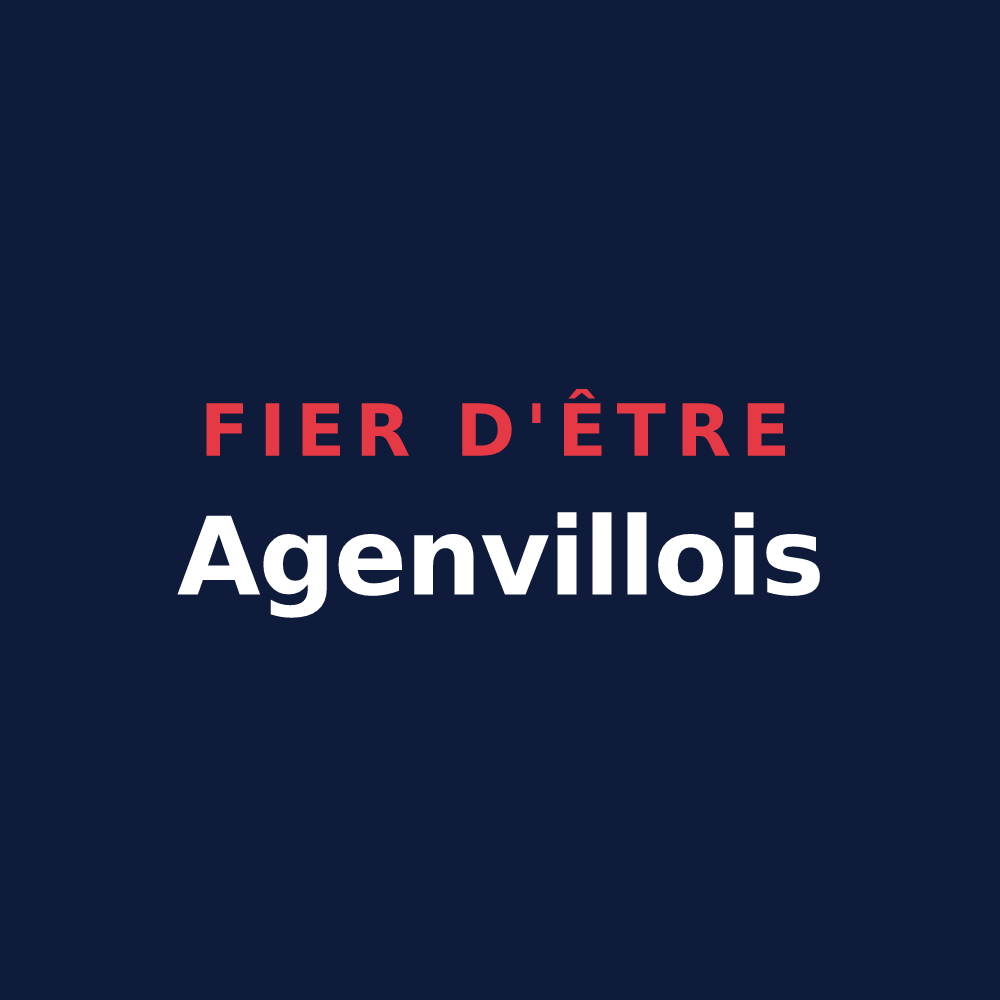 T-shirt « Fier d'être Agenvillois » — design pour Agenville