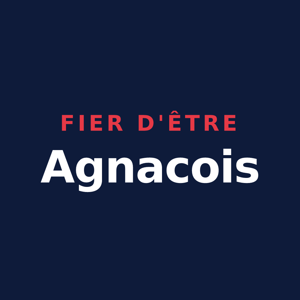 T-shirt « Fier d'être Agnacois » — design pour Agnac