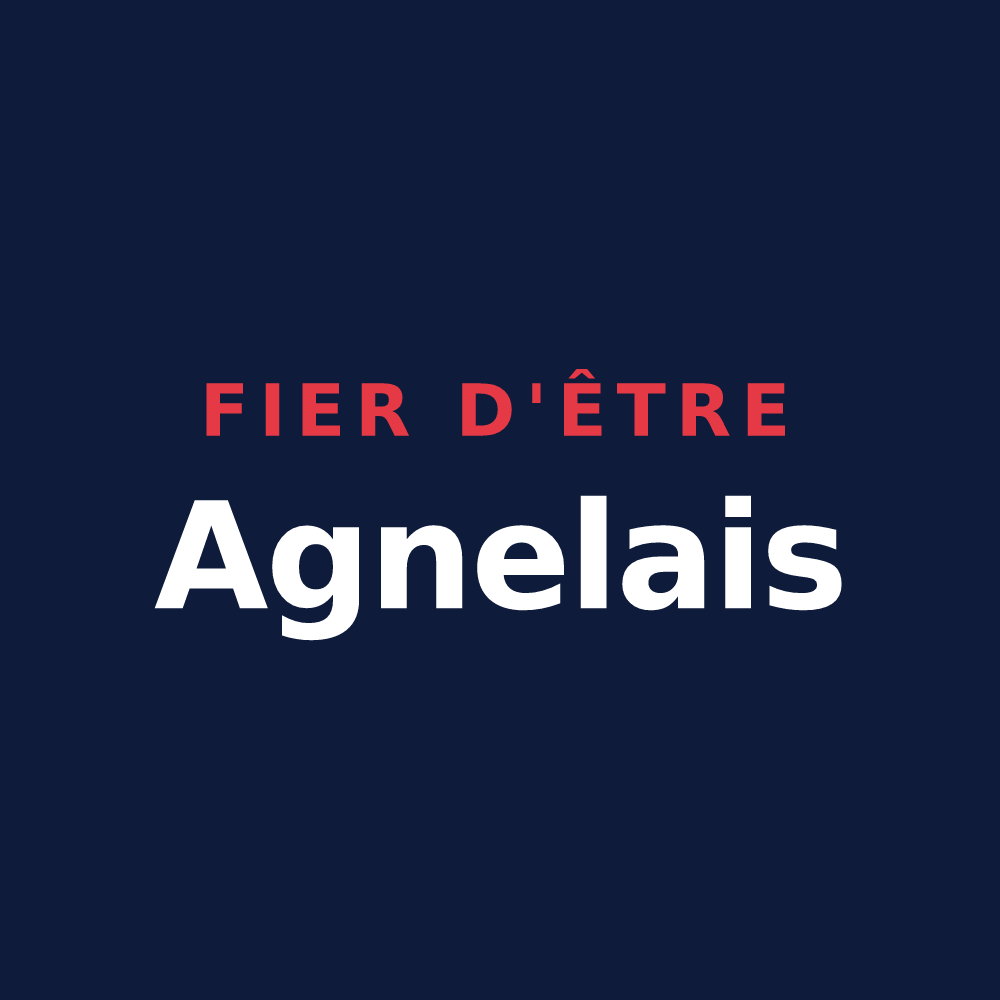 T-shirt « Fier d'être Agnelais » — design pour Agneaux